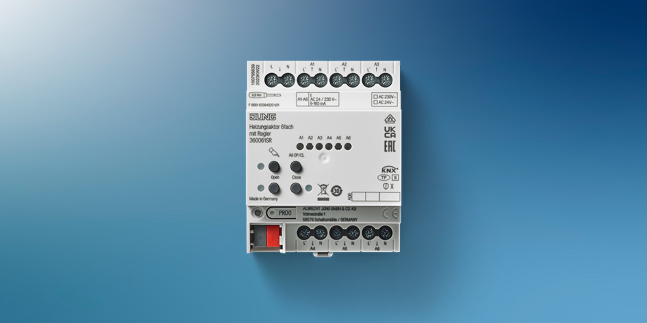 KNX Heizungsaktor 6-fach bei AH Elektro GmbH in Merseburg