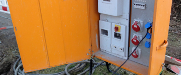 Baustrom bei AH Elektro GmbH in Merseburg